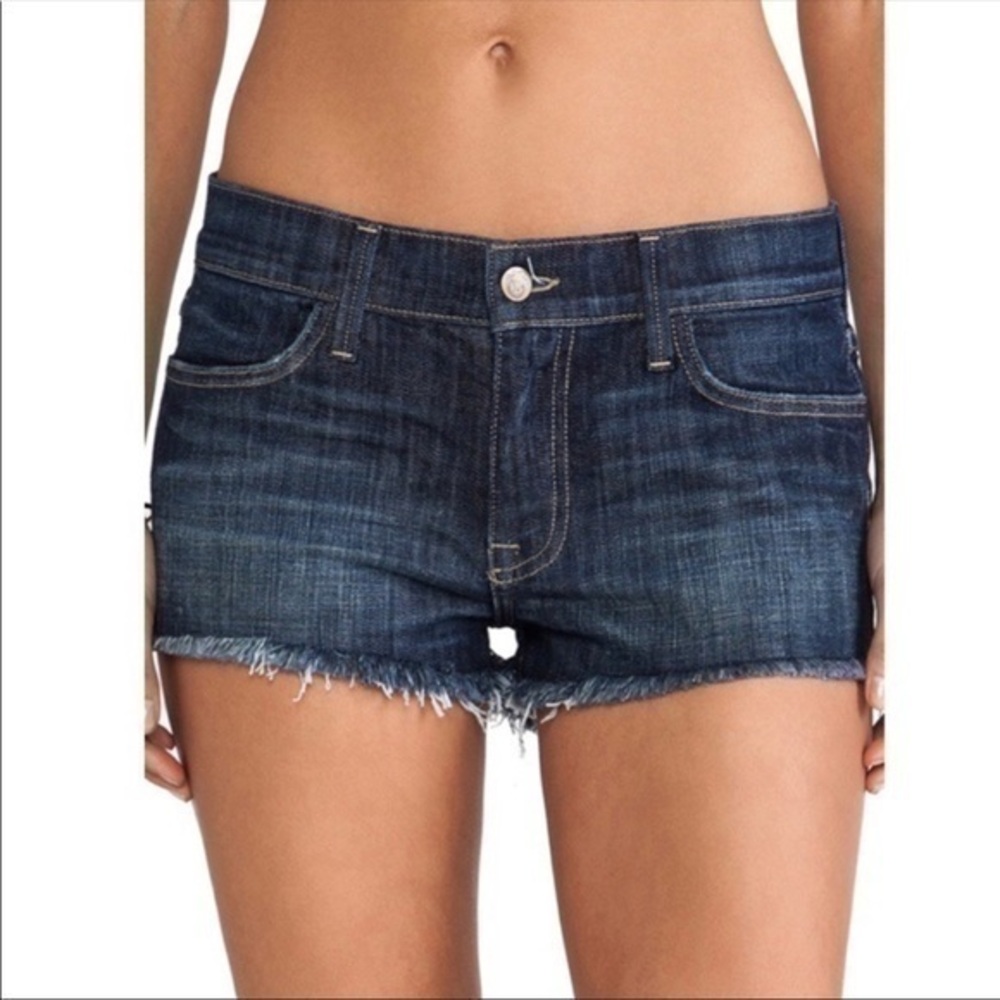 WILDFOX “Lara” Mid-Rise Denim Shorts Size 30 EUC